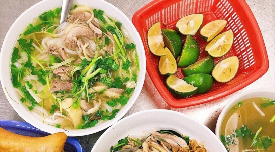 フォーのランチ